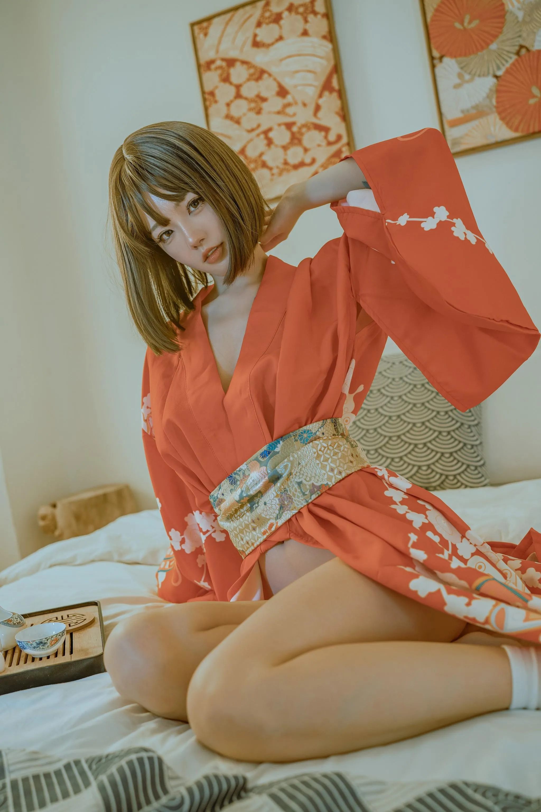 桃良阿宅 – NO.021 浴衣 [45P]插图1
